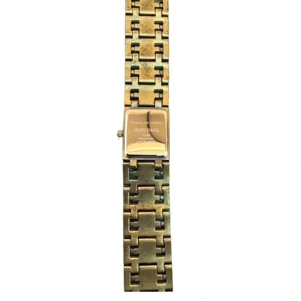 Heidi Daus Colorful Crystal Quartz Watch